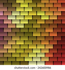Colored Vector Shingles Background