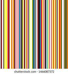 Colored vertical pattern.Vector seamless texture. Modern geometric colored background. 