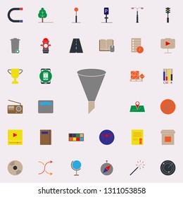 colored water filter icon. Web icons universal set for web and mobile