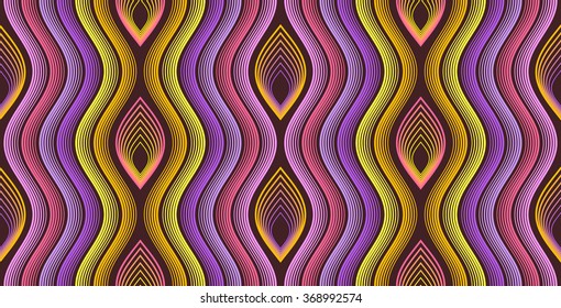 Colored waves, texture
