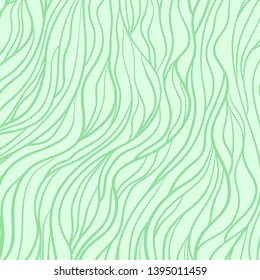 Colored wavy background. Hand drawn abstract curved waves. Stripe texture. Pattern for your design