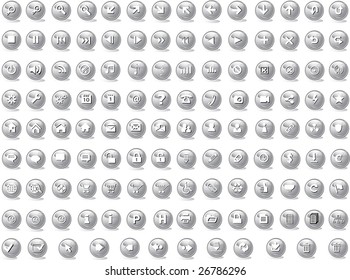 Colored web buttons