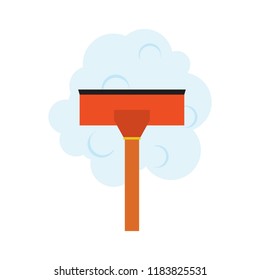 colored window cleaner icon