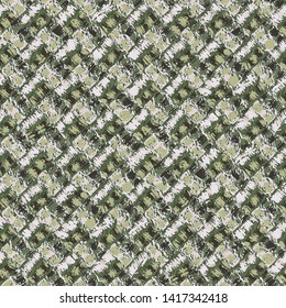 Colored Zigzag Speckled Textured Background. Seamless Pattern.