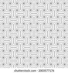 Color-editable abstract pattern for textures, textiles, and simple backgrounds. Flat Style