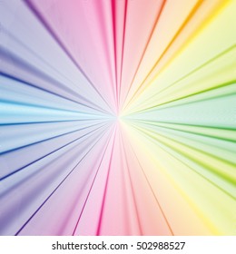 Colorful 3d background with abstract waves, lines. Bright color curves, swirl. Motion design. Colourful vector decoration.