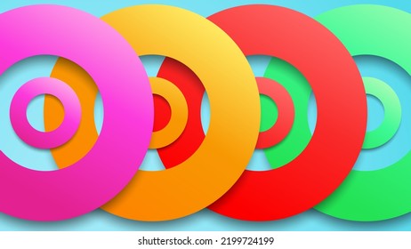 bunter 3D-Hintergrund, lustiger Hintergrund