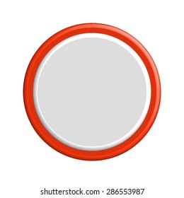 colorful 3d buttons. Vector illustration.