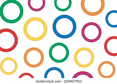 Ilustración del vector de fondo de 3d colorido