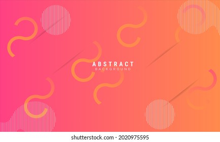 Pancarta de líquido colorido en 3d. Fondo de degradado. Diseño mínimo. Olas Dinámicas Rojas. Formas abstractas. Ilustración del Movimiento Multicolor. Patrón Mínimo Vivid. Folleto de flujo rosado.