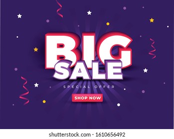 Colorful 3d Sales Vector Background Stock Vector (Royalty Free ...