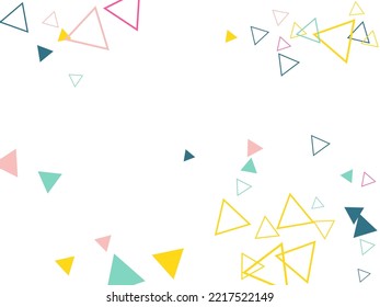 colorful 3D triangle background isolated on white silver background. Vector. Eps 10 Abstract colorful and creative triangle background, vector illustration