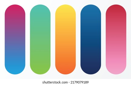 colorful 5 Gradient pack for your creative needs!