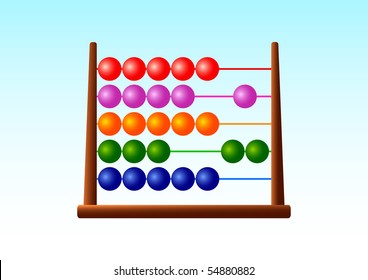 Colorful abacus