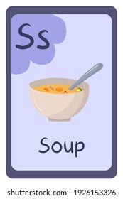 479 Letter's Soup Images, Stock Photos & Vectors | Shutterstock