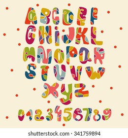 Colorful ABC for your design.