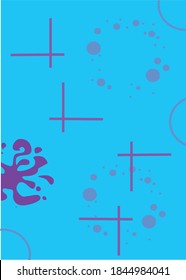 Colorful abctract background. Dynamic shapes composition. Eps10 vector.