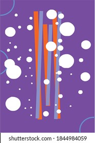 Colorful abctract background. Dynamic shapes composition. Eps10 vector.