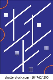 Colorful abctract background. Dynamic shapes composition. Eps10 vector.