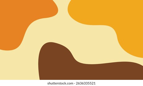 Colorful Abstrack Vintage shape Background Design Template
