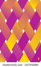 Colorful abstract 3d stripe background. Eps10 Vector illustration
