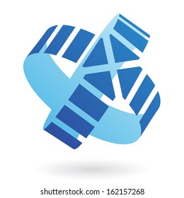Colorful Abstract Arrow Icon