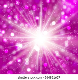 Colorful Abstract Art Background. Vector Illustration. EPS10