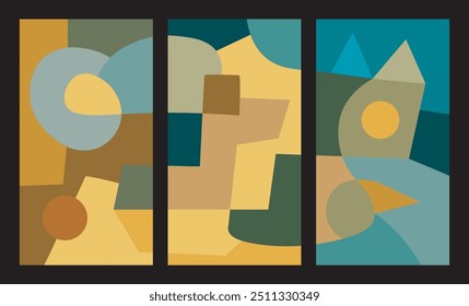 colorful abstract art for wall decoration
