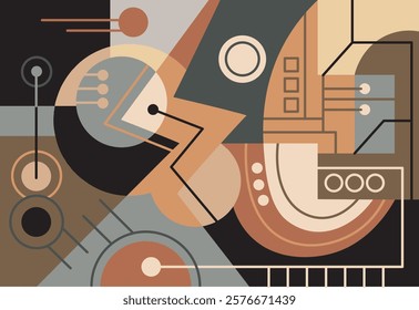 colorful abstract art for wall decoration