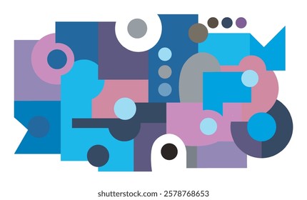 colorful abstract art for wall decoration