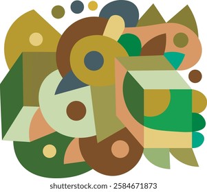 colorful abstract art for wall decoration