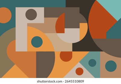 colorful abstract art for wall decoration