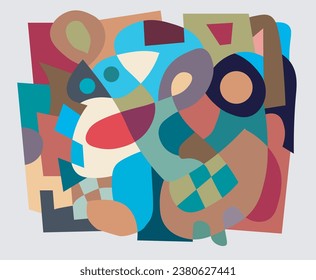 colorful abstract art for wallpaper