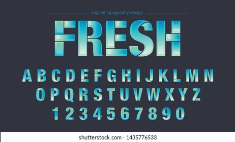 Colorful Abstract Artistic Font Typography