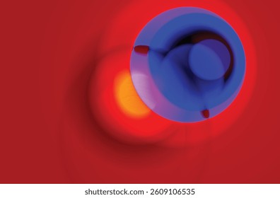 Colorful abstract artwork showcasing a radiant gradient swirl of gradient tones, offering a vibrant and electrifying visual experience, perfect for backgrounds, modern aesthetics design