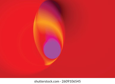 Colorful abstract artwork showcasing a radiant gradient swirl of gradient tones, offering a vibrant and electrifying visual experience, perfect for backgrounds, modern aesthetics design