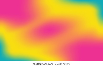 Colorful abstract backdrop with vivid tones, ombre transitions, and soft blur. Perfect for posters, headers.