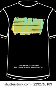 Colorful Abstract Backgound, full of patterns. Can be used for t-shirts, stickers, mugs, etc. EPS format. Editable.
