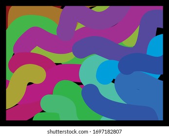 A colorful abstract background, 11th choice, can be used for wallpapers, cellphone screens, computers, and so on.