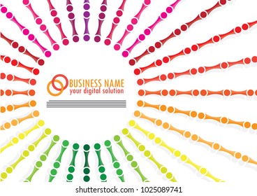 Colorful abstract background