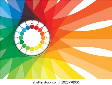 Colorful abstract background