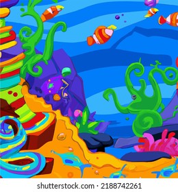 Un fondo colorido y abstracto