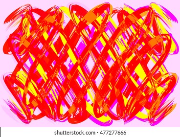 The colorful abstract background