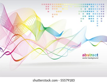 Colorful abstract background.