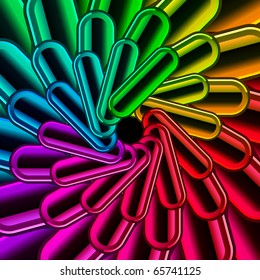 Fondo colorido y abstracto.