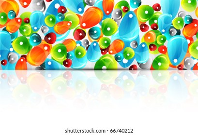 Fondo colorido abstracto