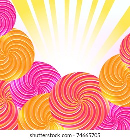 Colorful abstract background