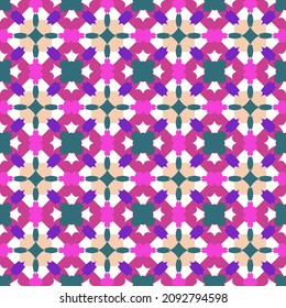 Colorful abstract background, Art Deco Pattern Of Geometric Elements.Seamless geometrical pattern. for textile, wrapping, wallpaper, background fills and design.