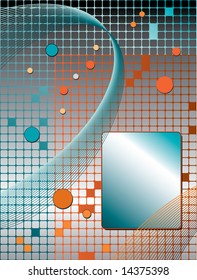Colorful Abstract Background or Banner with space for text.