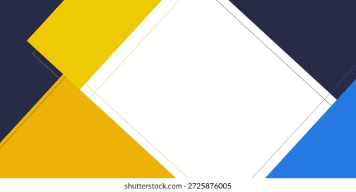 Plantilla de Anuncio de fondo abstracto colorido